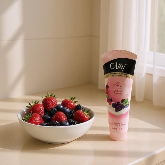 Olay Silky Berry 24 Hour Moisture Body Lotion 8.4 oz DISCONTINUED RARE HTF - Picture 1 of 2